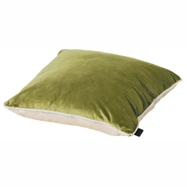 Sierkussen Madison Velvet Green Panama Linnen 45 X 45 Cm